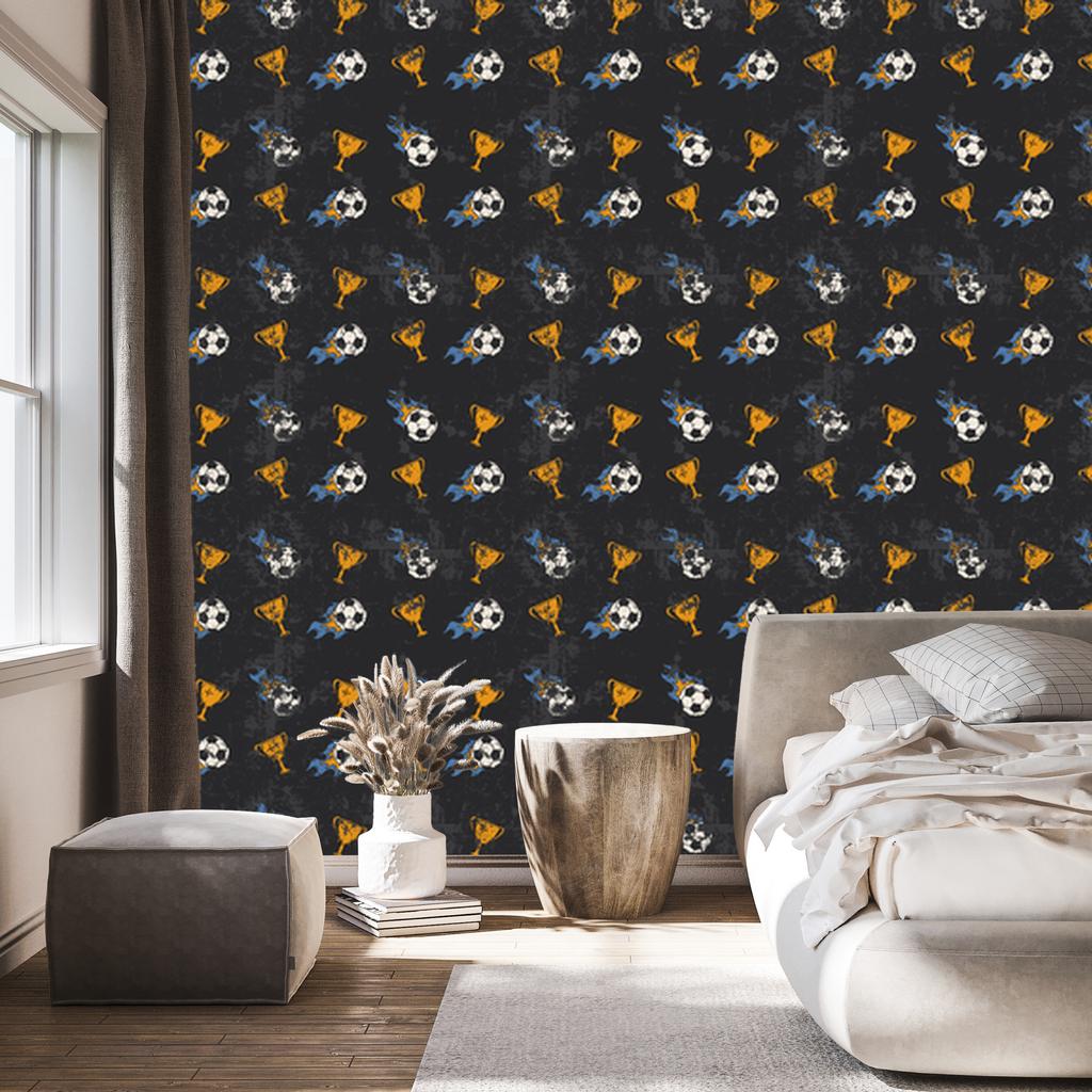 Football sport wallpaper for living room and bedroom 50x1000