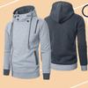 Zip-Up Cool Y2k Clothing Fashion Hoodies Mens Осень-зима с длинным рукавом, подходящая по цвету толстовка с капюшоном, толстовка с капюшоном, футболка Yasheng