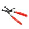 8.6in Straight Hose Clamp Plier Repair Tool Ring Type Swivel Flat Band Hose Clip Removal