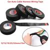 3pcs 15M Electrical Tape Heat-resistant Adhesive Cloth Fabric Tape for Automotive Cable Tape Wiring Loom Electrical Heat Tapes