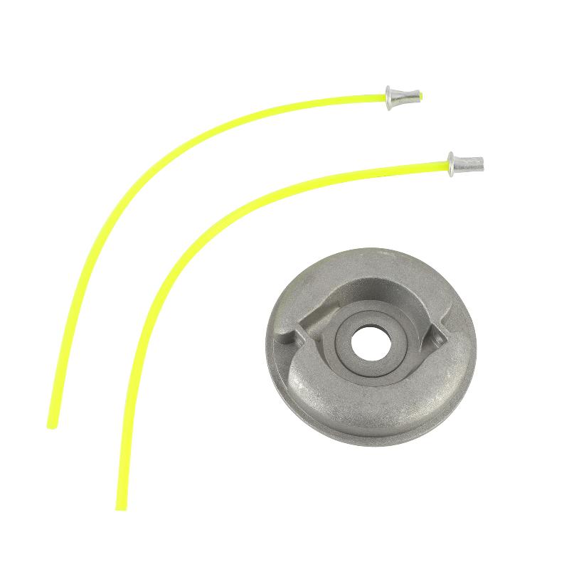 Алюминиевая головка триммера для травы Антикоррозийная Удаление ржавчины Головка для прополки Запасные части Аксессуары для газонокосилки Для газона