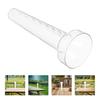 HANABASS Rain Gauge, Rain Gauge Tube, Measurement Test Tube, Easy to Read, 35mm, for Outdoor Garden Use