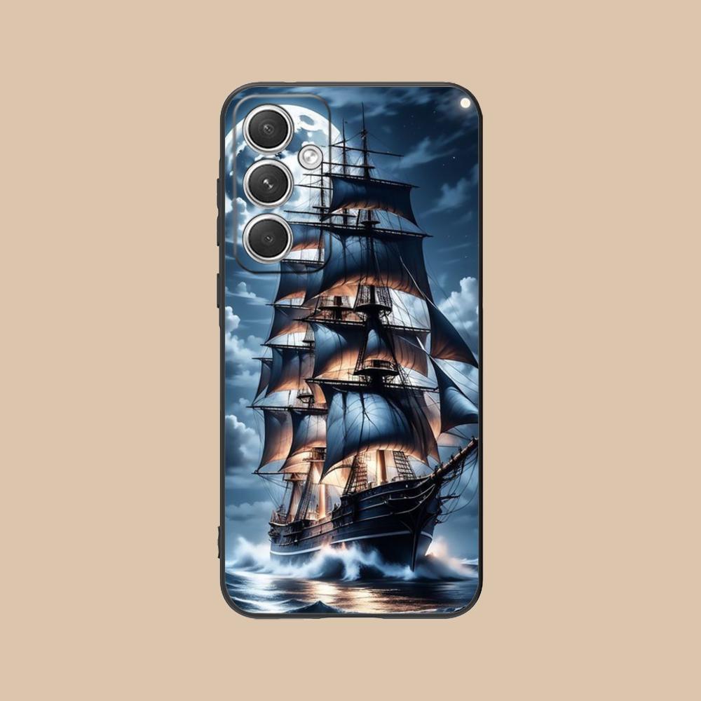Пиратский Корсарский Чехол для Мобильного Телефона для Samsung Galaxy S26 S25 S24 S23 S22 S21 S20 Note20 Plus FE Ultra Красочный Чехол Чехол Красивый