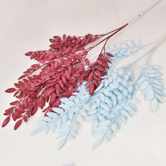 Искусственная ветка, не выцветающая имитация листьев саранчи, ветка, инженерный ландшафтный декор