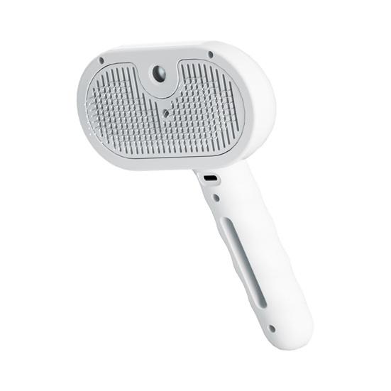 Паровая щетка для кошек, перезаряжаемая 3-в-1, самоочищающаяся паровая щетка для домашних животных