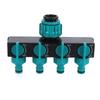 4 Way Hose Splitter Water Tap Hose Connectors Distributor for Garden Agricultural Irrigation Tool