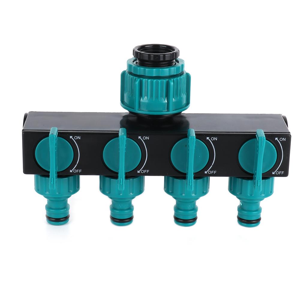 4 Way Hose Splitter Water Tap Hose Connectors Distributor for Garden Agricultural Irrigation Tool