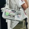 Харадзюку Сумка на плечо Женская Корейская Прозрачная Ita Bag Школьная Сумка через плечо Женская Японский Дизайнер Преппи Сумка-кошелек