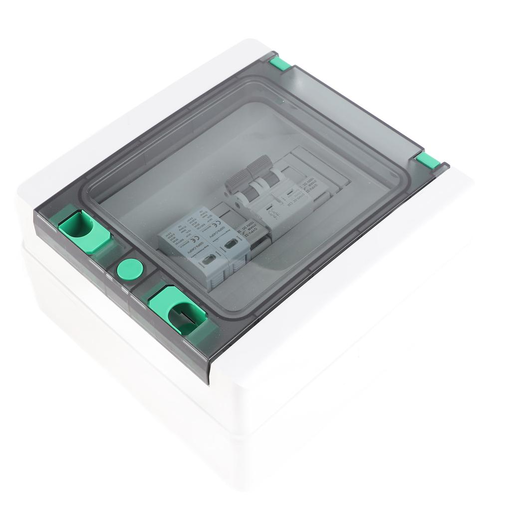 Солнечная фотоэлектрическая распределительная коробка пылезащитная IP65 один выход один вход ПВХ фотоэлектрическая распределительная коробка 550 В