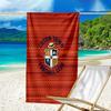 Town Football Club Printed Beach Towel, Super Soft Microfiber, Perfect Gift Birthday, for Pool, Beach, Travel, for family and friends