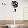 Living Room Fan Mini Floor Fan, Portable USB Air Circulation for Home Office, 3 Natural Breeze Speed Quiet Stand with 5m Airflow, Wide Angle
