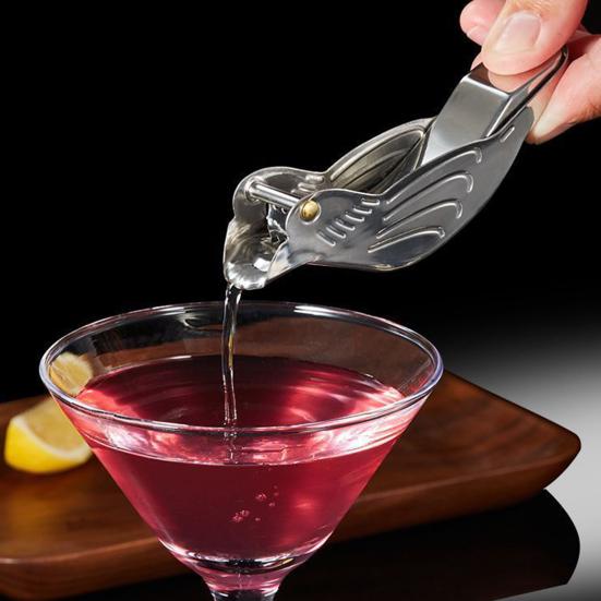 Manual Lemon Steel Juicer Stainless Bird Citrus Lime Squeezer Portable Fruit Squeezer