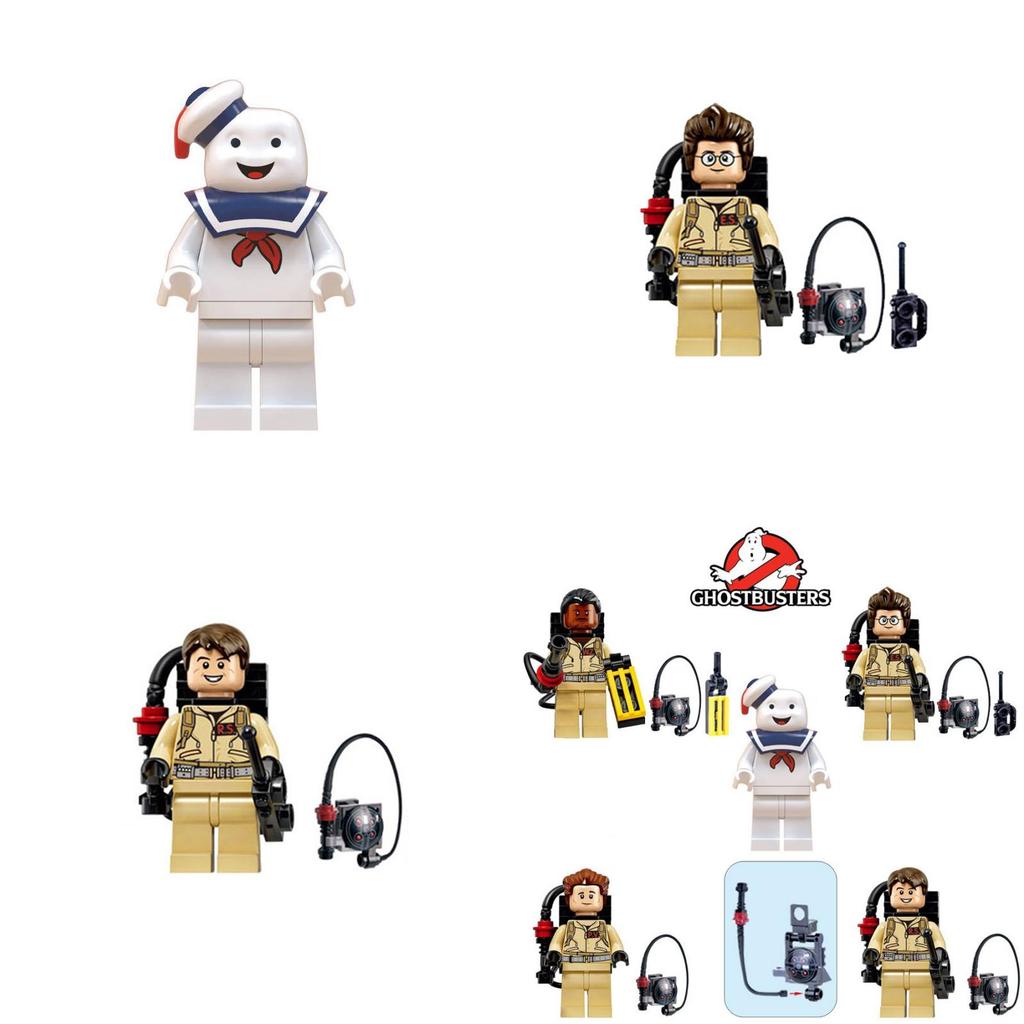 Diy Ghostbusters Minifigures Building Blocks Toy Kit Safe And Fun!