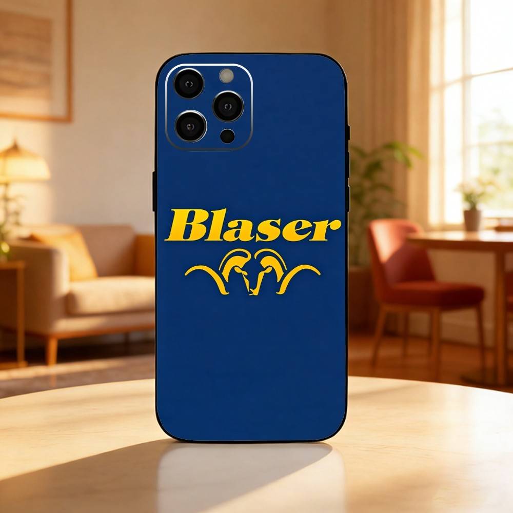 B-Blaser Usa Rifles Police Phone Case For iPhone17,16,15,14,13,12 Plus,Max Soft Silicone Black Cover