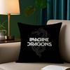 I-Imagine D-Dragons Наволочка Короткий плюш Принт Наволочка Квадратные Наволочки для дивана Домашний декор