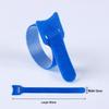 Cat Head Magic Tape Cable Ties: T-Shaped Self-Adhesive Strap for Cable Management and Storage.
