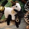 Mini Goat Stuffed Animal Keychain Soft Plush Lifelike Bag Decoration