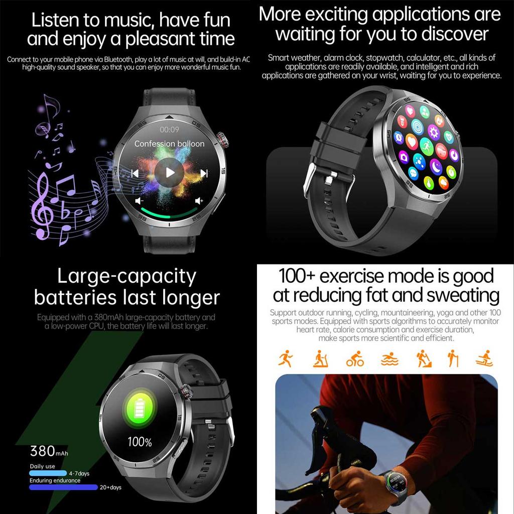 2025 НОВЫЕ Смарт-часы для микрофизического обследования здоровья ЭКГ АД Кислород крови Мочевая кислота Жир крови Температура Вызов по Bluetooth Умные часы