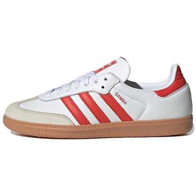 Samba OG White Solar Red Gum Женские кроссовки Cloud-White Off-White IF6513