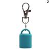 High Quality Practical Silicone Keychain Cap Portable Durable Holder Keychain Compatible For Lip Balm Lipstick Storage Cap