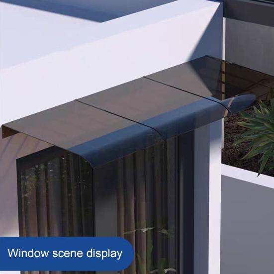 Невидимый тент для входной двери Защита от дождя и снега, солнца, навес для окна, патио, веранда, балкон, карниз, кровля, навес для защиты от дождя