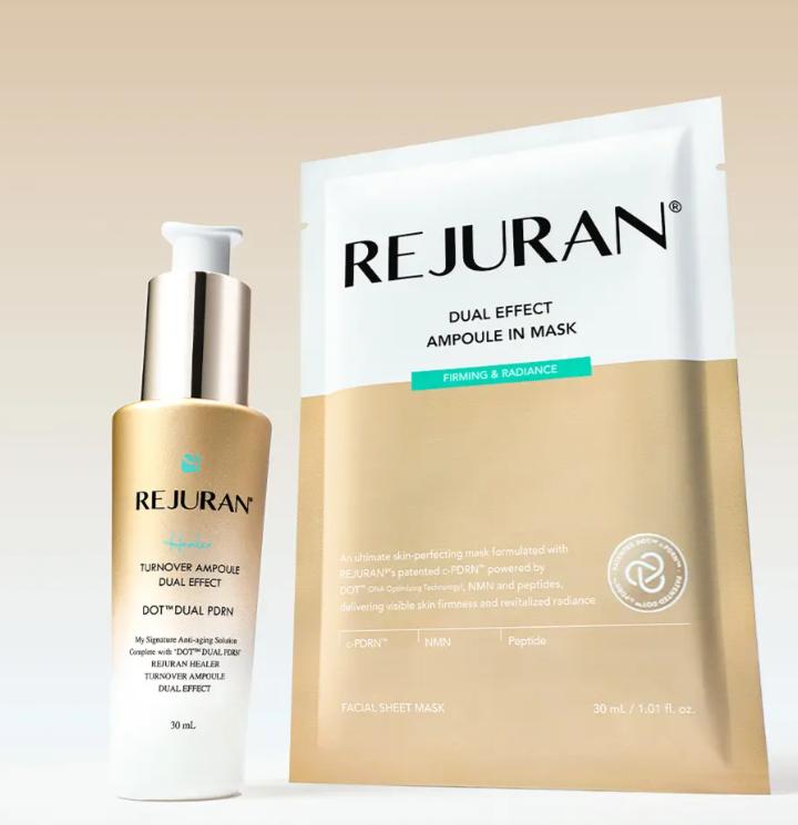 REJURAN Dual Effect Ampoule In Mask Firming & Radiance – Intensive PDRN Firming Sheet Mask