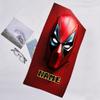 1pc Deadpool2 Beach Towel with Custom Name, Beach/Swimming/Bath/Picnic/Camping Towel, Suitable for Seaside Beaches