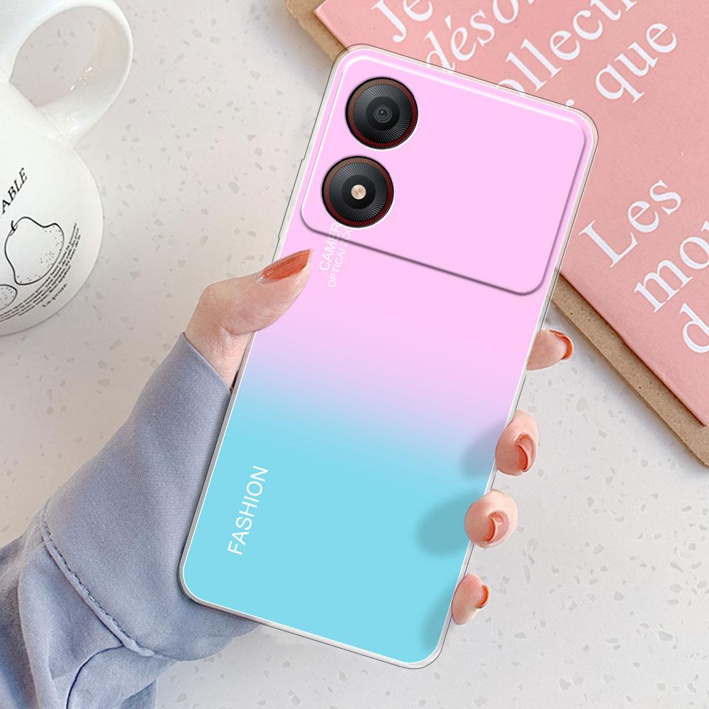For ZTE Blade A34 Case For ZTE Blade A54 Cover Fashion Clear Protect Soft Silicone Phone Cases For ZTE Blade A34 A54 Coque Funda