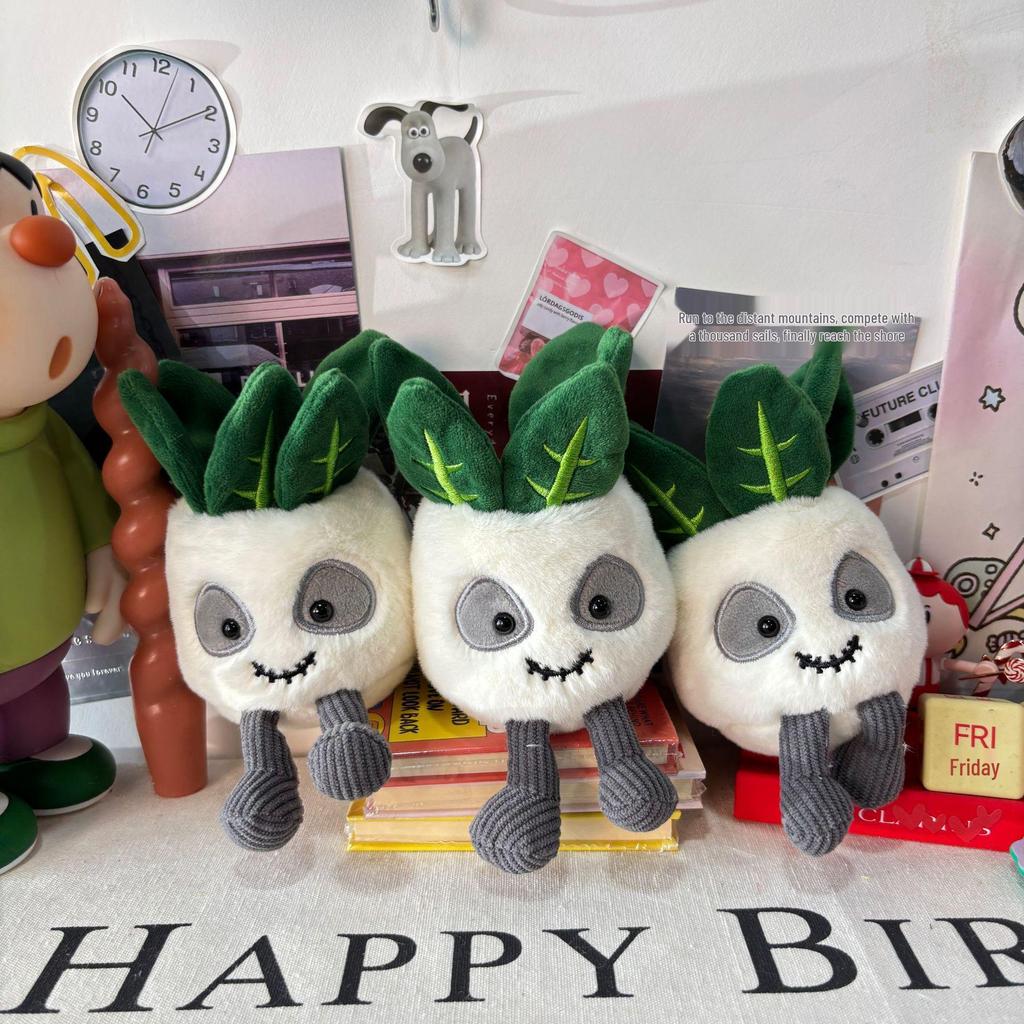 Quirky Plush Toy: Ghost, Skull & Owl Potted Plant Doll