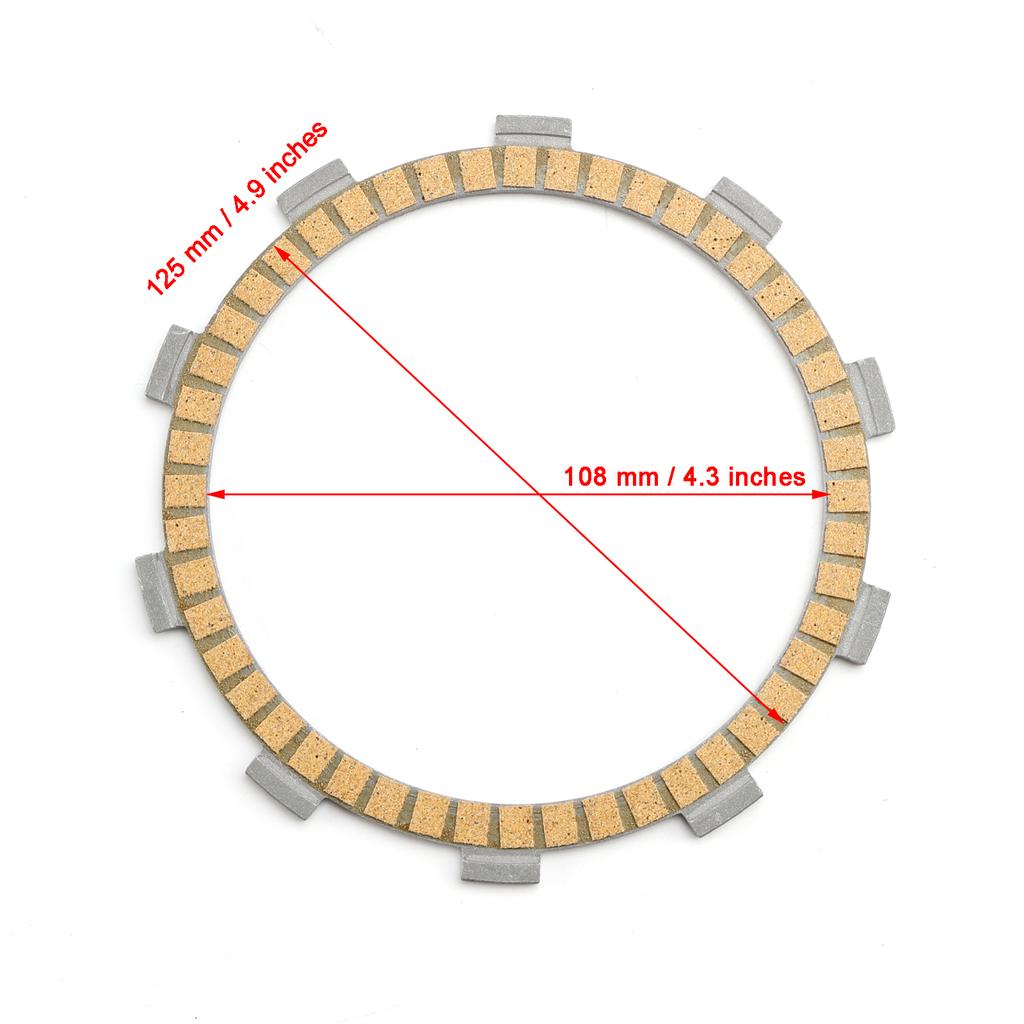 Комплект фрикционных дисков сцепления для Ducati Superbike 848 08-10 Multistrada 1100 2007-2009