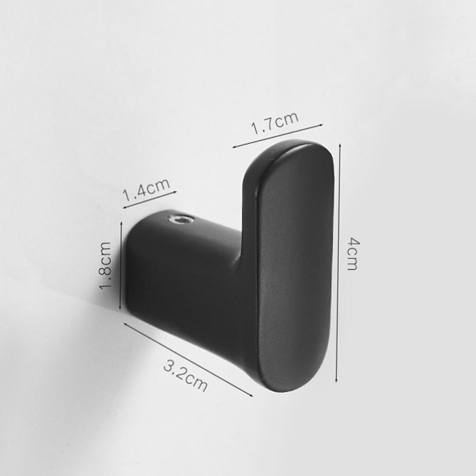 Антикварный крючок для халата для ванной комнаты, кухни, настенный, матовый, золотой, черный, серебристый, креативный, для двери, пальто, одежды, полотенец, крючки для ключей, латунь