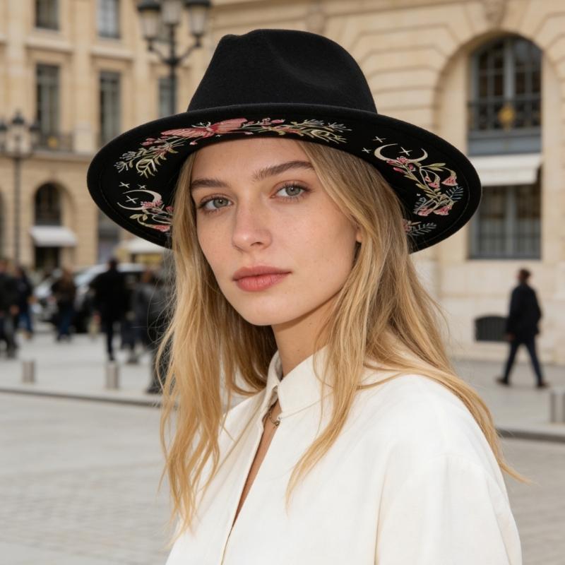 Стильная полиэстеровая панама с широкими полями, защита от солнца, подходит для разных сезонов и активного отдыха
