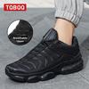 Men Air Cushion Sport Sneakers Breathable Lightweight Outdoor Black Women's Running Shoes Athletic Jogging Tenis Walking Shoes