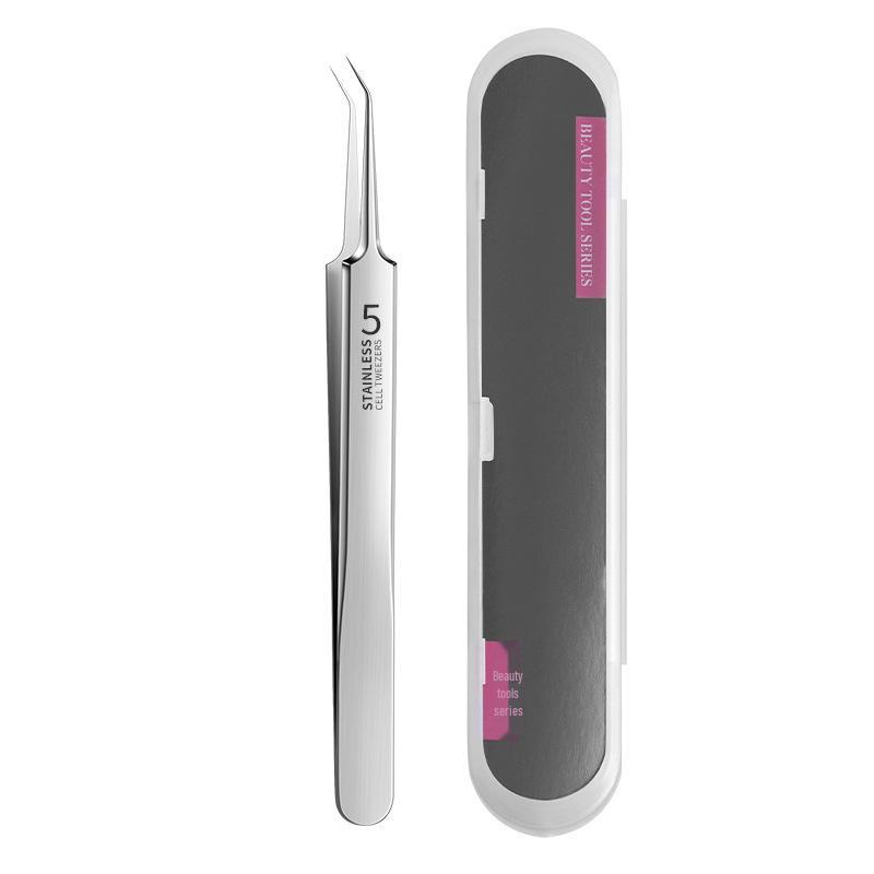 Набор из 11 предметов из нержавеющей стали для удаления черных точек и прыщей с пинцетом
