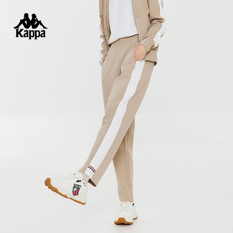 Kappa Retro Casual Pants New Women's Sports Pants Knitted Pants Small Foot Guard Pants