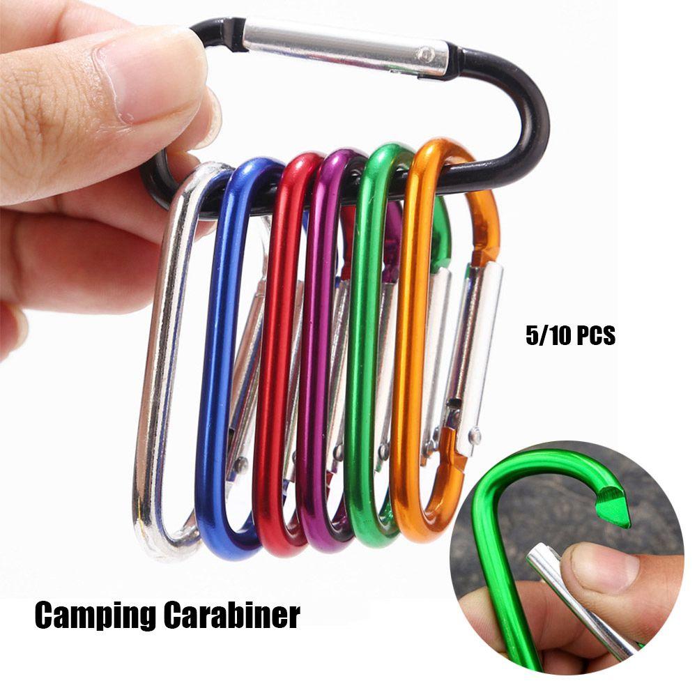 Sports Safety Equipment Camping Hiking Hook Climbing Buckles Buckle Keychain Alloy Carabiner
