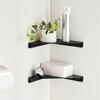 Bathroom Storage Rack Corner Shelf Rustproof Strong Load-bearing Simple Installation Floating Shower Shelf