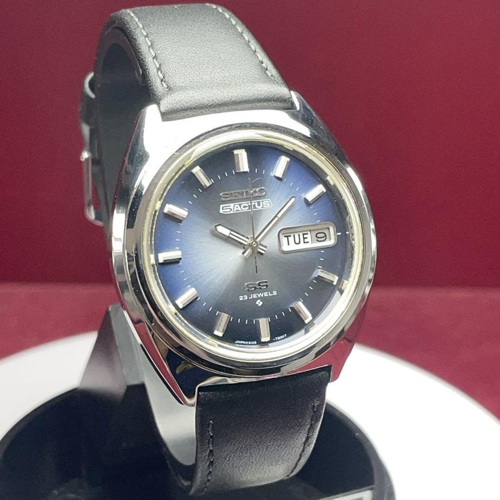 [USED] 1974 Seiko 5 Actus Stainless Steel Automatic 23 Jewels Made In Japan