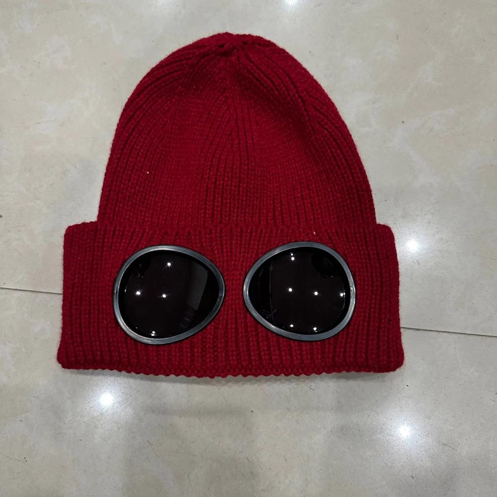 Женская и мужская зимняя ветрозащитная вязаная шапка для защиты ушей от ветра и холода, утолщенная лыжная вязаная шапка