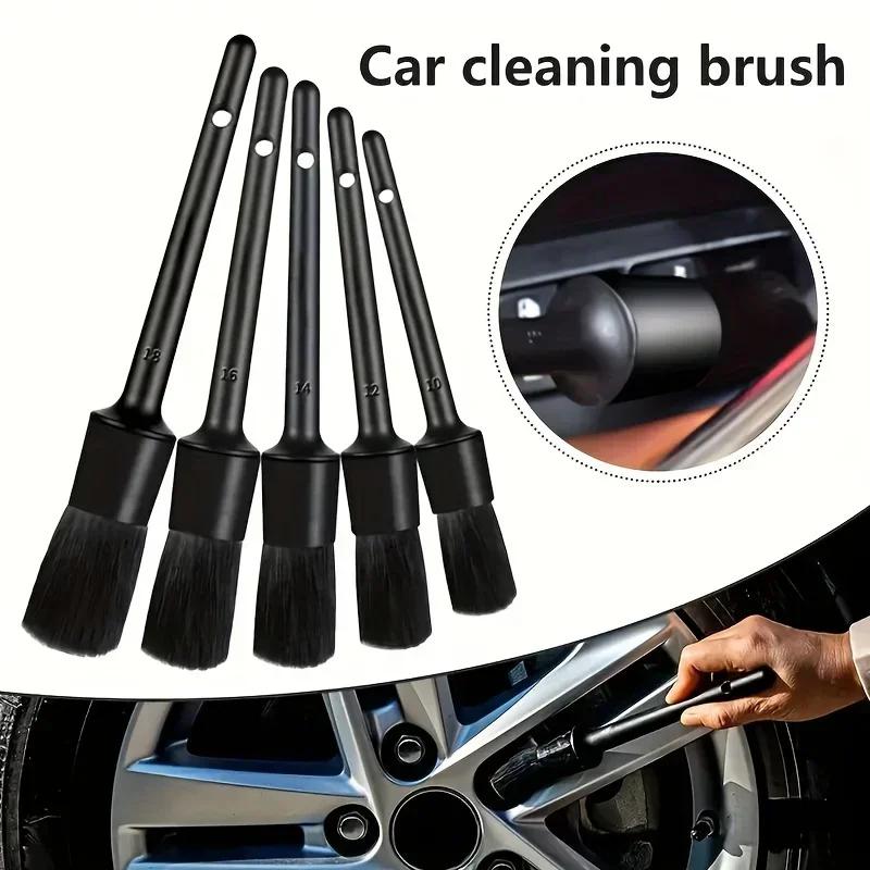Car Wash Brush Detail Small Automotive Interior Cleaning Tools Air Conditioner Air Outlet Cleaning Brush