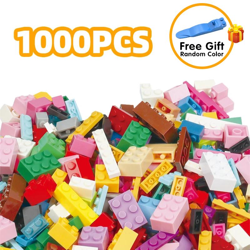 300 500 1000 шт. строительные блоки город DIY креативные кирпичи совместимые MOC кирпичи основная пластина развивающие детские игрушки блоки