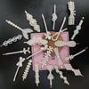 18pcs/set Bangs Clip Pearl Hairpin Set Side Clip Duckbill Clips Fashion Zinc Zinc Alloy Hair Clips  Women