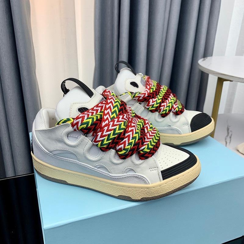 European And American Trendy Shoes Bread Shoes PlatformSoled LaceUp Dad Shoes German Training Shoes Casual Sports Shoes