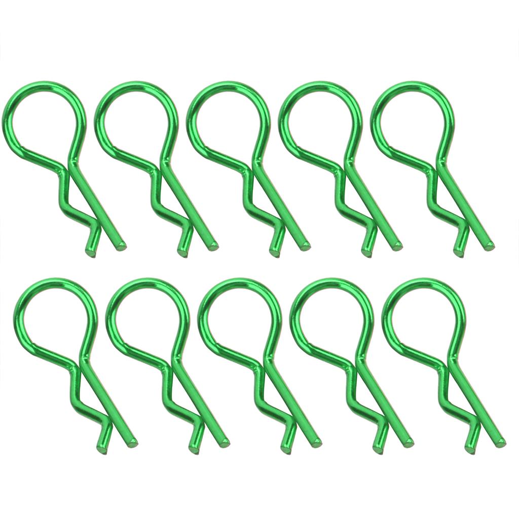 Защелка-зажим для корпуса автомобиля на радиоуправлении RShape, штифт для 15 16 18 110 RC Автомобиля(зеленый )