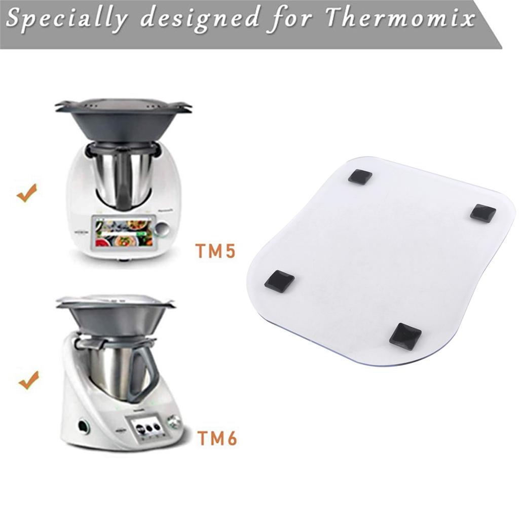 For Thermomix TM5 TM6 TM21 TM31 Mixer Blender Anti-Slip Pad Acrylic Pad for Countertop Kitchen Sliding Appliance Mats