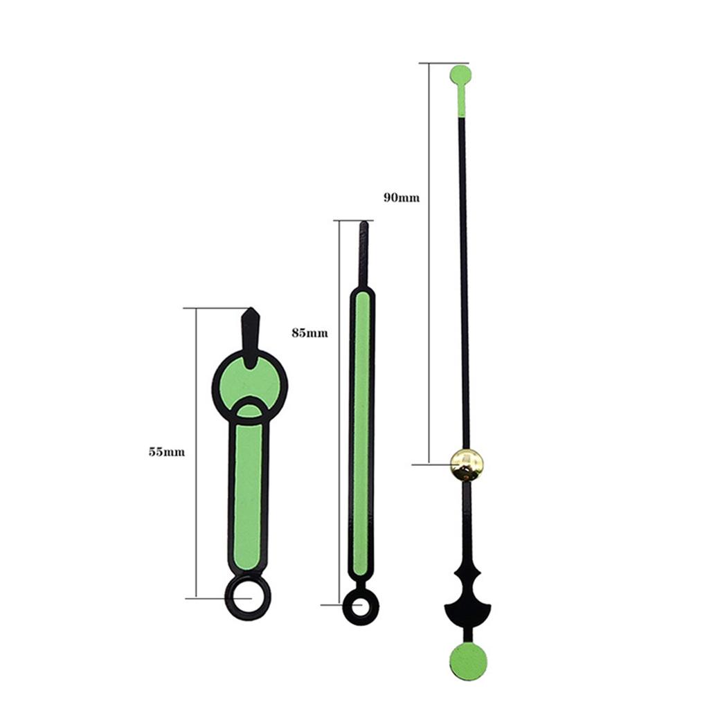 1 комплект DIY светящиеся бесшумные часы механизм аксессуар настенный ремонтный инструмент часть бытовые принадлежности для начинающих