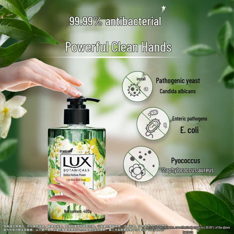 LUX Antibacterial Hand Wash with Laundry Detergent