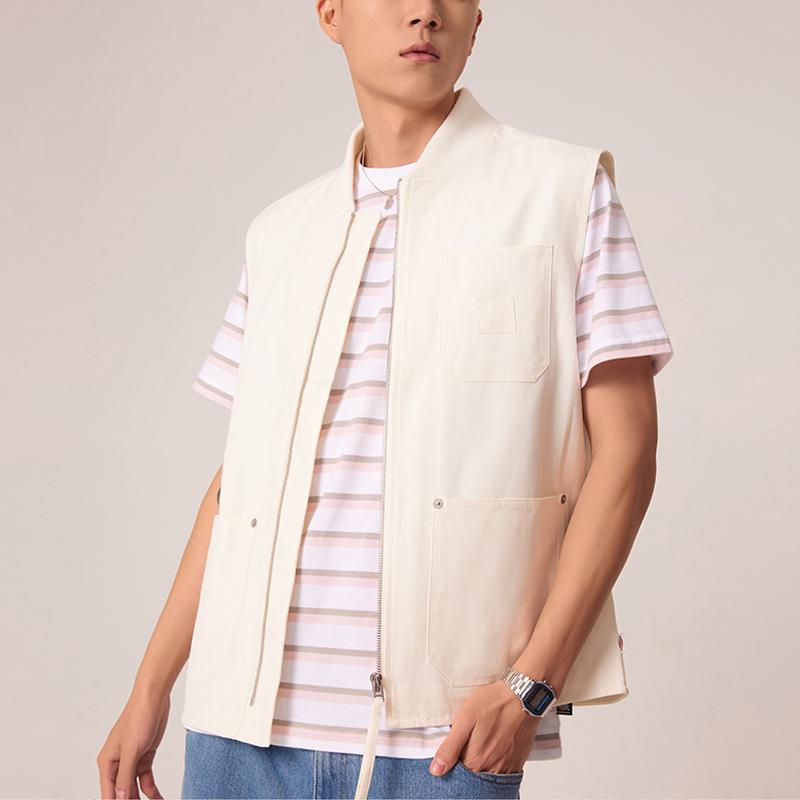 Dickies Жилеты Мужские Без Воротника Умеренные Рабочие DK011598