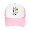 Trio de los Funny Compas Inverted Image Mikecracks Pool Party Mesh Baseball Caps Unisex FeUnisex Beach Sun Hat Hip Hop Trucker Cap