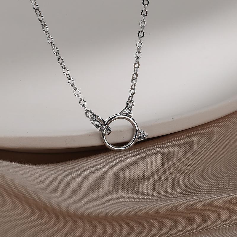 Женское ожерелье Lindon, кулон из медного сплава, циркон, модный подарок